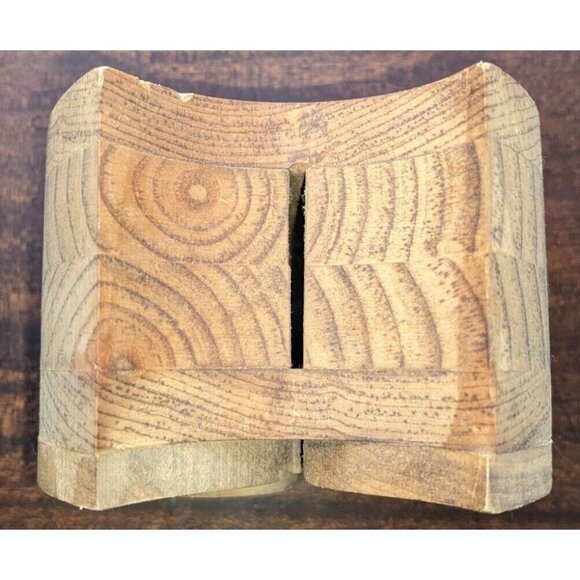 Wood Money Piggy Bank Owl Shaped Savings 7" Coin Jar Box Saver Great For Kids! - Picture 6 of 7